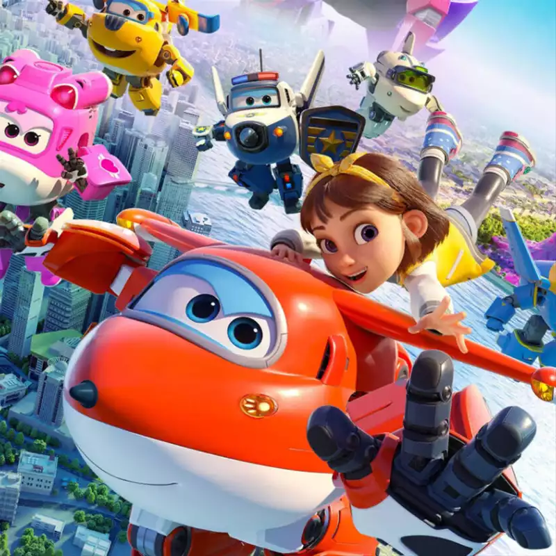 Lançamentos de Filmes Infantis em 2025 - Super Wings